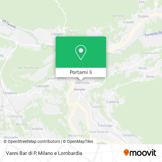 Mappa Vanni Bar di P