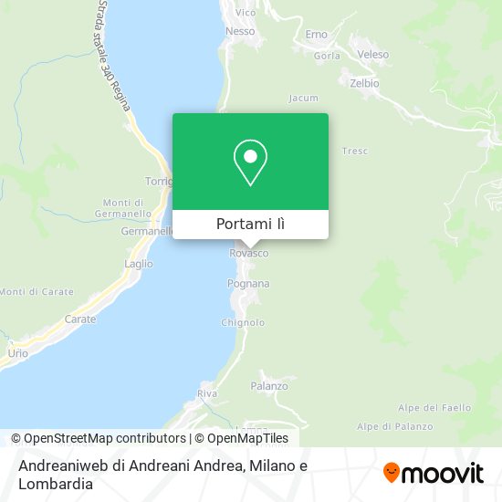Mappa Andreaniweb di Andreani Andrea