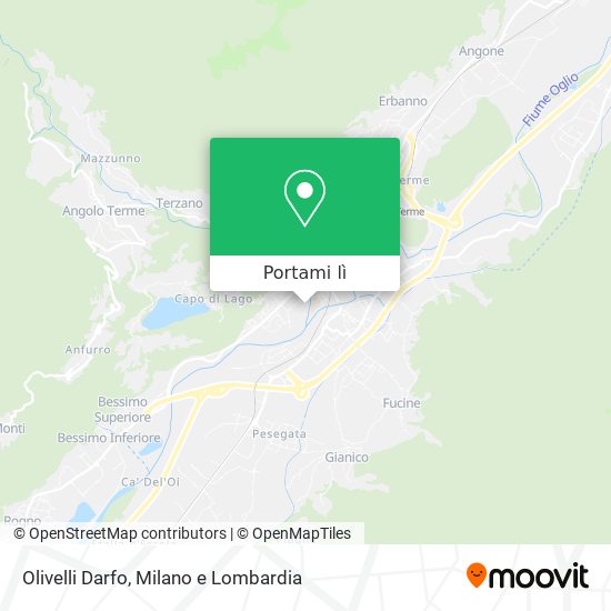 Mappa Olivelli Darfo