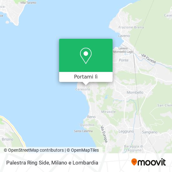 Mappa Palestra Ring Side