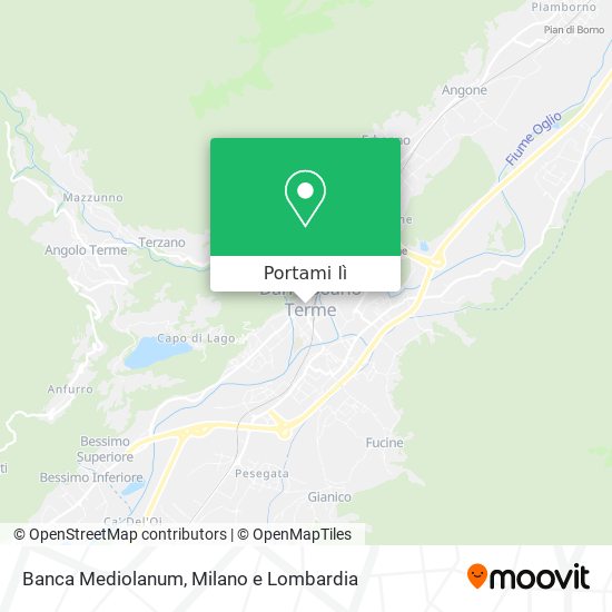 Mappa Banca Mediolanum