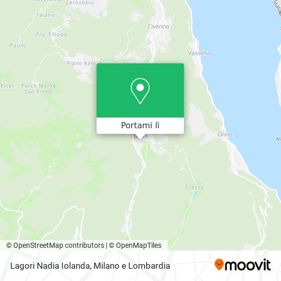 Mappa Lagori Nadia Iolanda