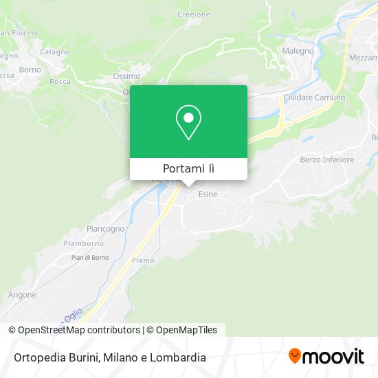 Mappa Ortopedia Burini