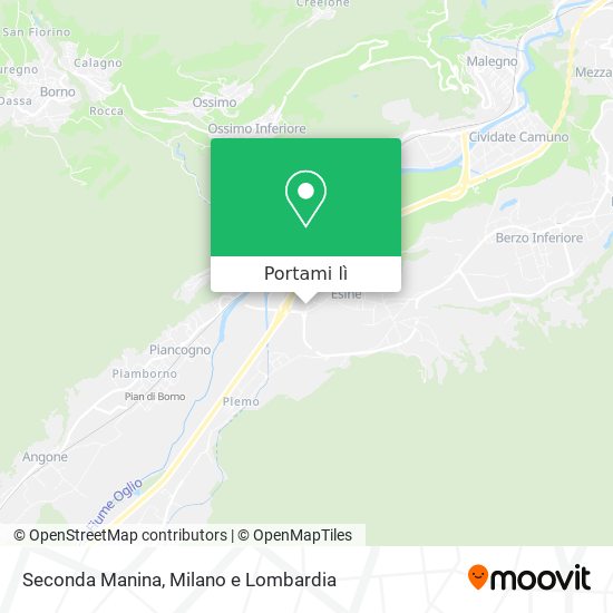 Mappa Seconda Manina