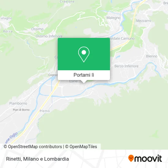 Mappa Rinetti