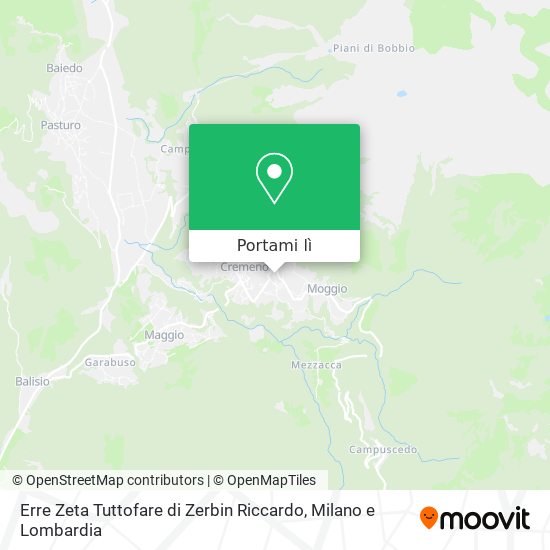 Mappa Erre Zeta Tuttofare di Zerbin Riccardo