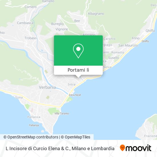 Mappa L Incisore di Curcio Elena & C.
