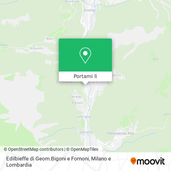 Mappa Edilbieffe di Geom.Bigoni e Fornoni
