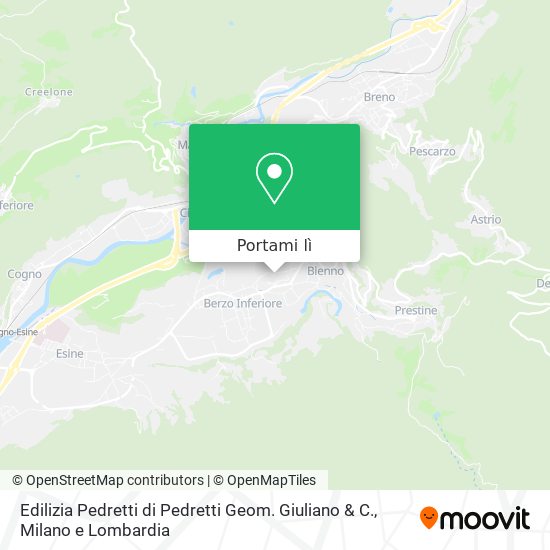 Mappa Edilizia Pedretti di Pedretti Geom. Giuliano & C.