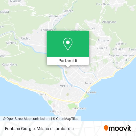 Mappa Fontana Giorgio