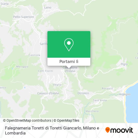 Mappa Falegnameria Toretti di Toretti Giancarlo