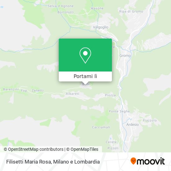 Mappa Filisetti Maria Rosa