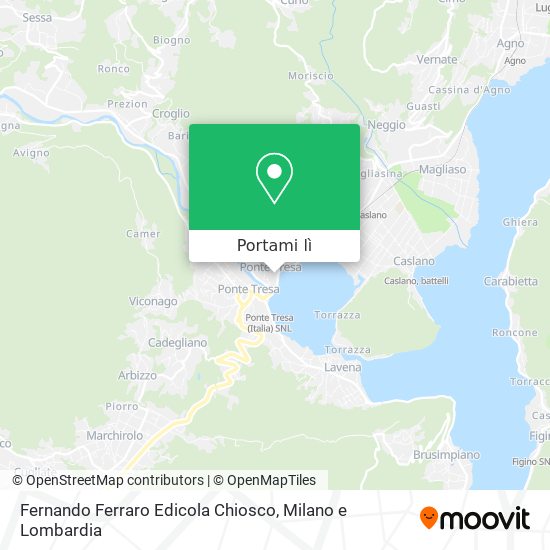 Mappa Fernando Ferraro Edicola Chiosco
