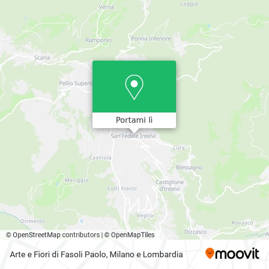 Mappa Arte e Fiori di Fasoli Paolo