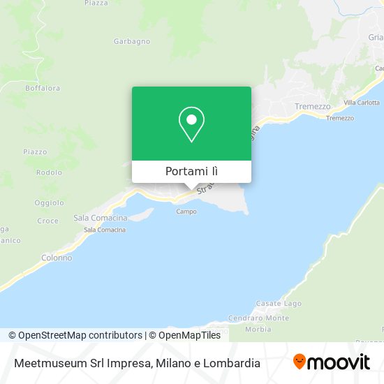 Mappa Meetmuseum Srl Impresa