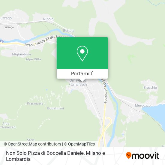 Mappa Non Solo Pizza di Boccella Daniele