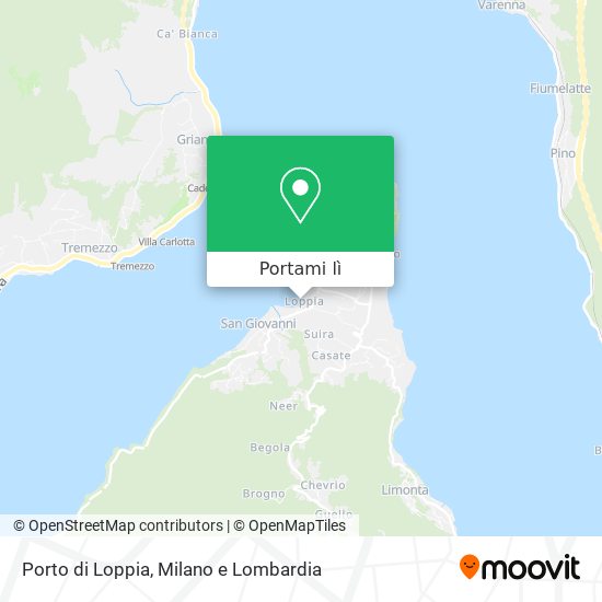 Mappa Porto di Loppia