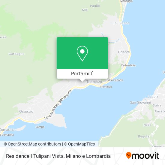 Mappa Residence I Tulipani Vista