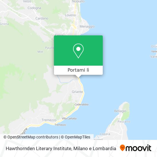 Mappa Hawthornden Literary Institute