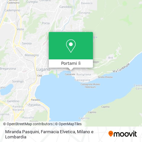 Mappa Miranda Pasquini, Farmacia Elvetica
