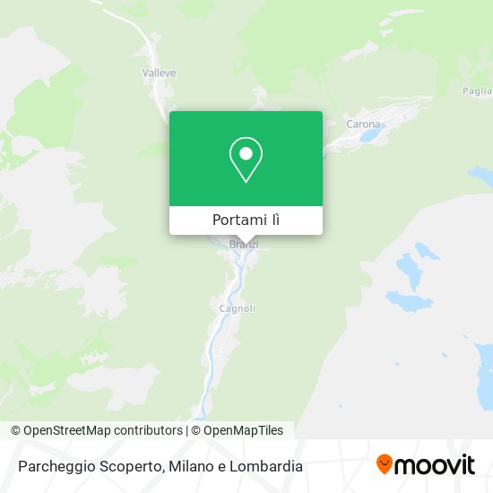 Mappa Parcheggio Scoperto