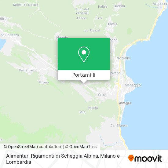 Mappa Alimentari Rigamonti di Scheggia Albina
