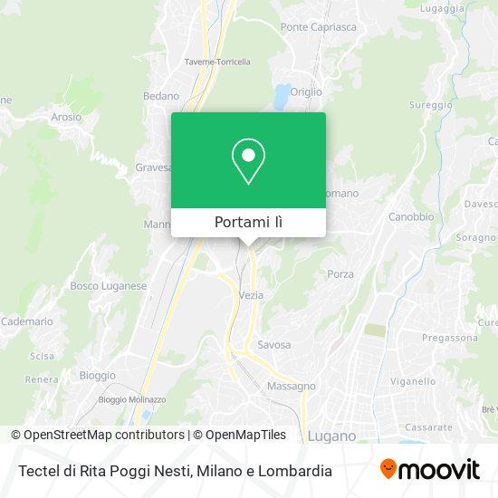 Mappa Tectel di Rita Poggi Nesti