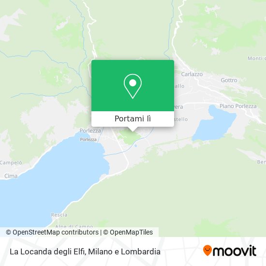 Mappa La Locanda degli Elfi
