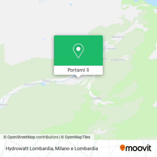 Mappa Hydrowatt Lombardia