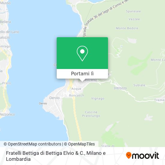 Mappa Fratelli Bettiga di Bettiga Elvio & C.