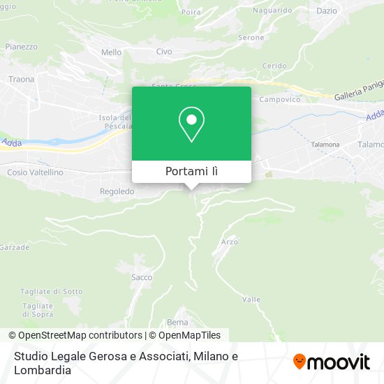 Mappa Studio Legale Gerosa e Associati