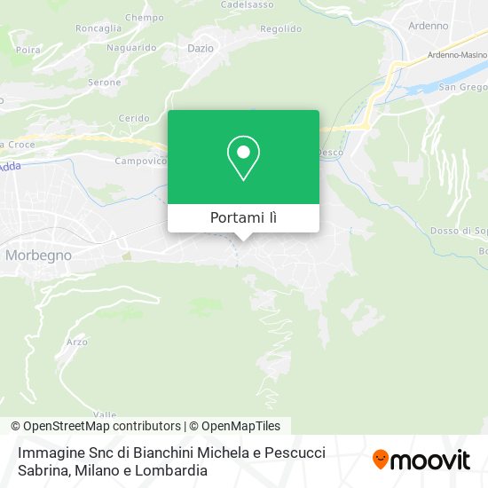 Mappa Immagine Snc di Bianchini Michela e Pescucci Sabrina