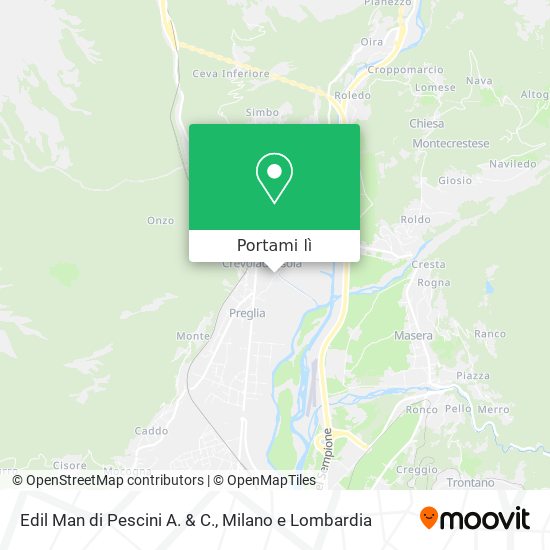 Mappa Edil Man di Pescini A. & C.