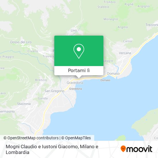 Mappa Mogni Claudio e Iustoni Giacomo