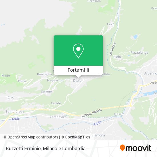 Mappa Buzzetti Erminio