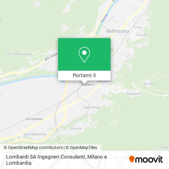 Mappa Lombardi SA Ingegneri Consulenti