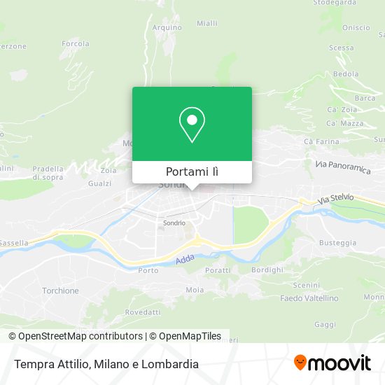 Mappa Tempra Attilio