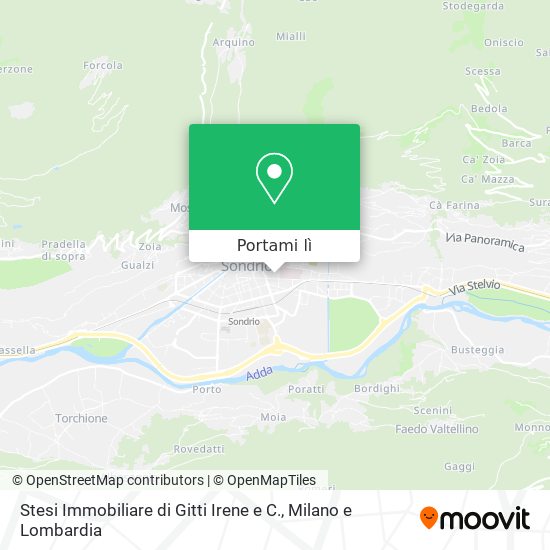 Mappa Stesi Immobiliare di Gitti Irene e C.