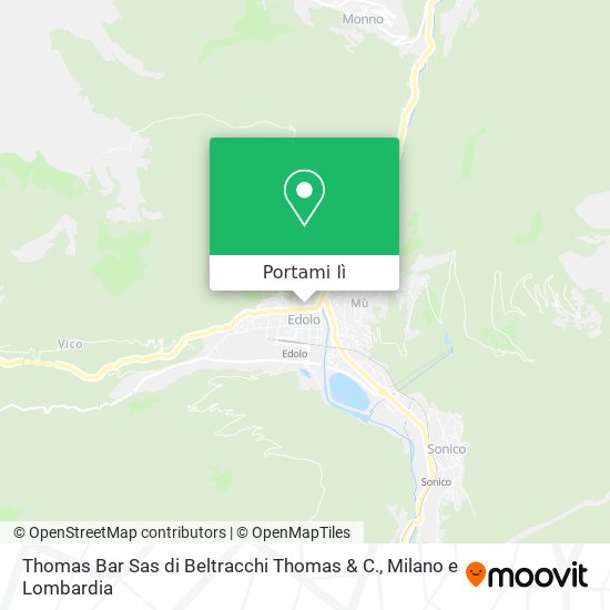 Mappa Thomas Bar Sas di Beltracchi Thomas & C.