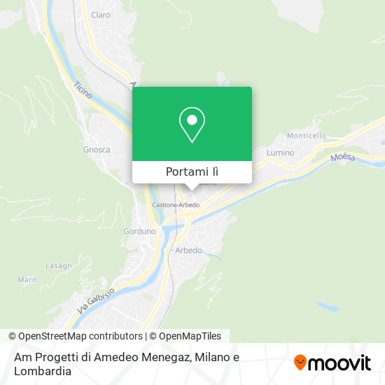 Mappa Am Progetti di Amedeo Menegaz