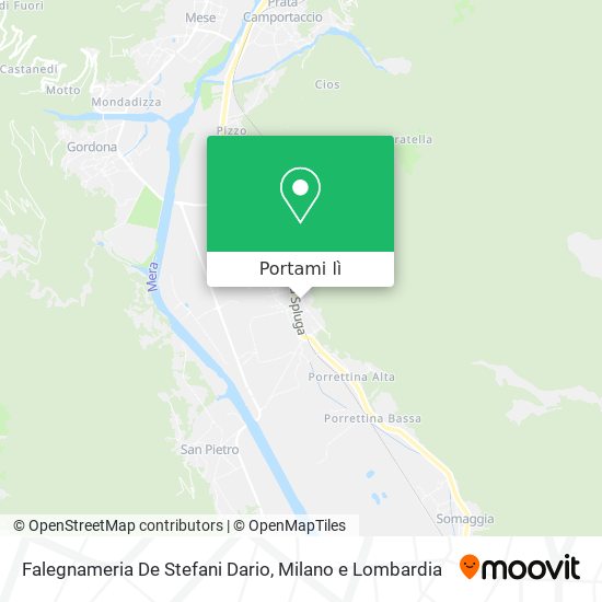 Mappa Falegnameria De Stefani Dario