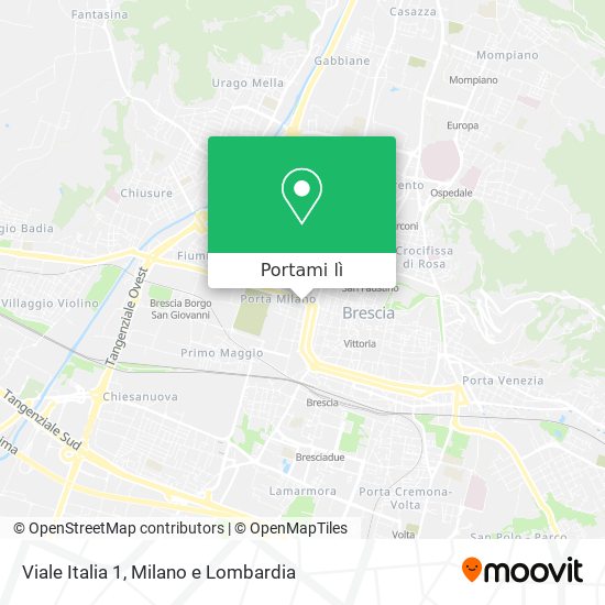 Mappa Viale Italia  1
