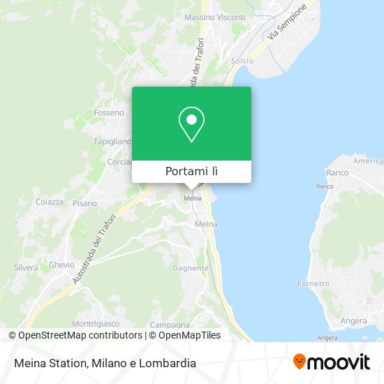 Mappa Meina Station