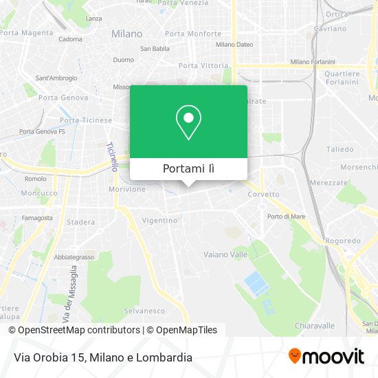 Mappa Via Orobia 15