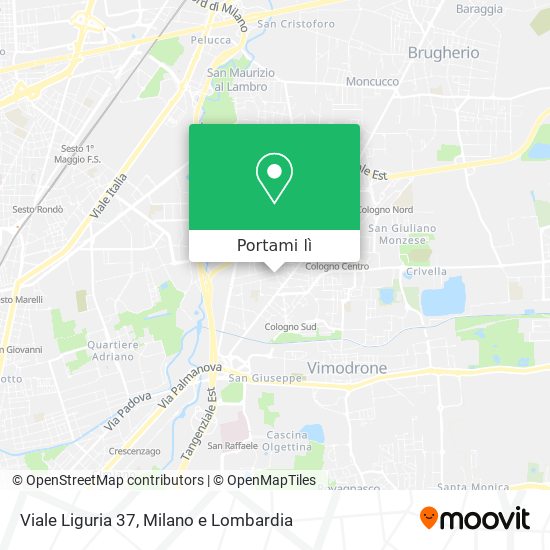 Mappa Viale Liguria 37