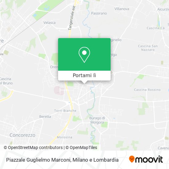 Mappa Piazzale Guglielmo Marconi