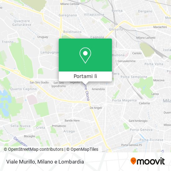 Mappa Viale Murillo