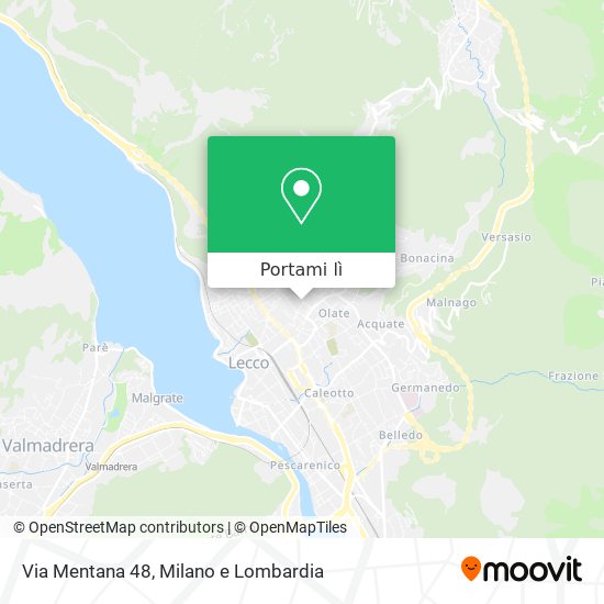 Mappa Via Mentana 48