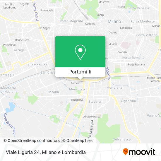 Mappa Viale Liguria 24