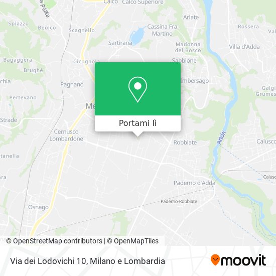 Mappa Via dei Lodovichi 10